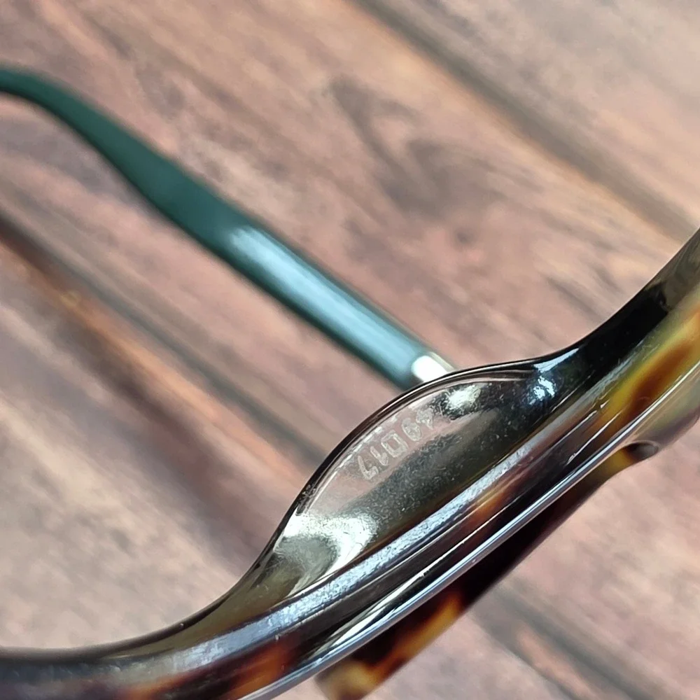 Banana Republic Coleen 0JZW Tortoise Dark Green Cat Eye Eyeglasses 49-17-135